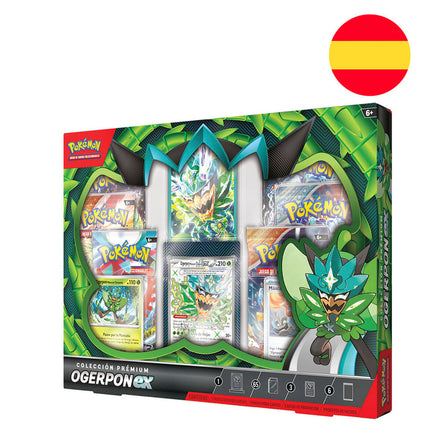 Caja de cartas coleccionables de Pokémon en español