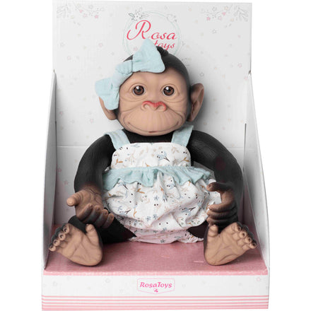 Baby Doll Reborn Monkey Green Onesie