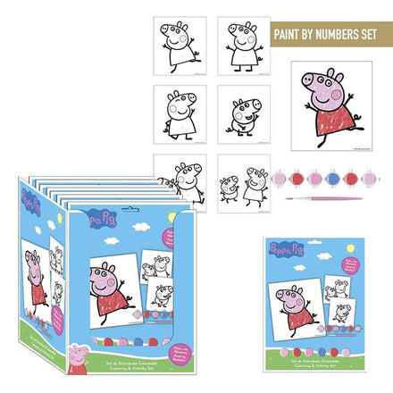 Peppa Pig colouring stationery set