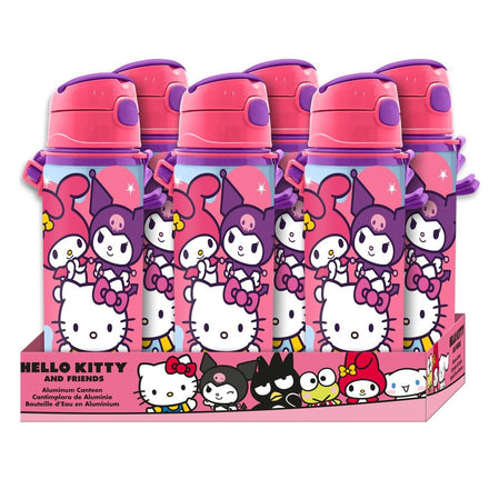 Botella de aluminio Hello Kitty And Friends 600ml