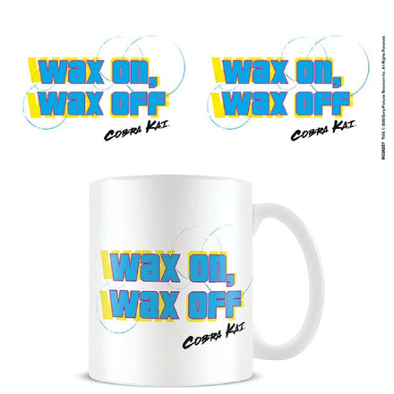 Taza de Cobra Kai Da cera, quita cera