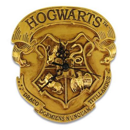 Harry Potter Hogwarts Shield Clock