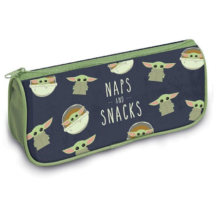 Star Wars Mandalorian Naps And Snacks Pencil Case