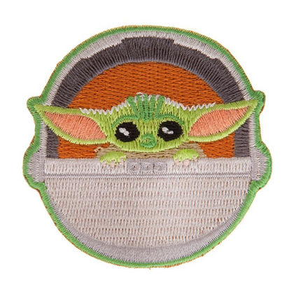 Star Wars Grogu Embroidery Sticker