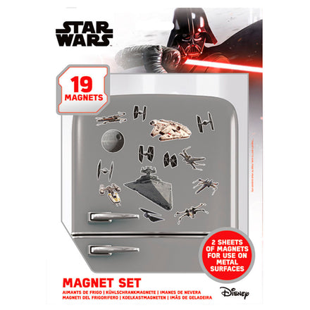Star Wars Battle Ships Magnets Set