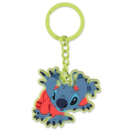 Disney Stitch Alien Rubber Keychain