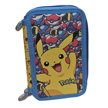 Pokemon Classic Triple Pencil Case