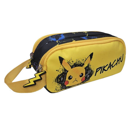 Pokemon Skate Face Double Pencil Case
