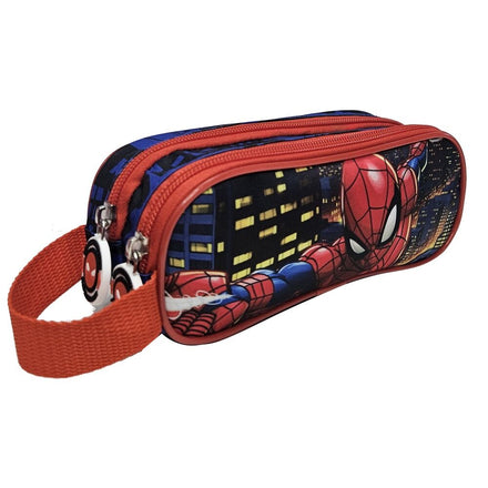 Marvel Spiderman City Double Pencil Case