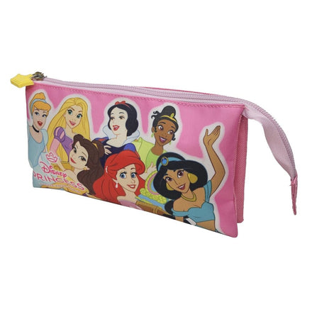 Disney Princess Rose Triple Pencil Case
