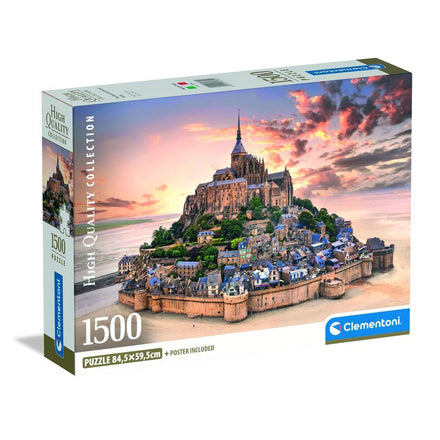 High Quality The Mont Saint - Michel Rising Puzzle 1500pcs