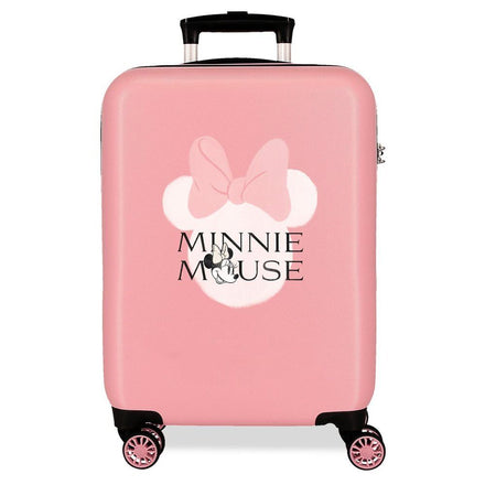 Disney Minnie Head ABS Trolley Suitcase 55cm