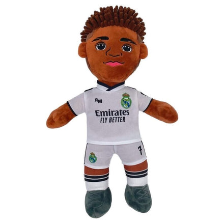 Peluche de Vinicius Junior del Real Madrid 25 cm