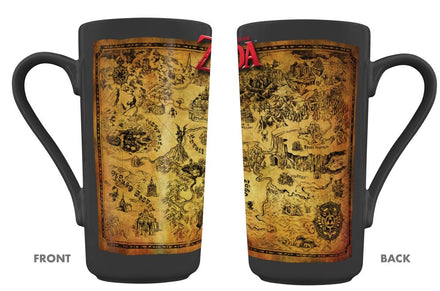Taza con mapa de Legend of Zelda 470 ml