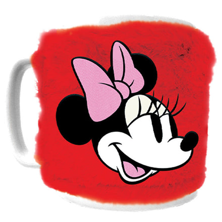 Disney Minnie Mug With Teddy Bear Cover 440ml