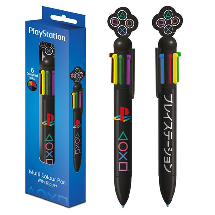Playstation Set Of 2 Multicoloured Pens