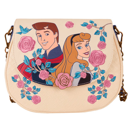 Bolso de hombro Loungefly Disney La Bella Durmiente Aurora y Phillip
