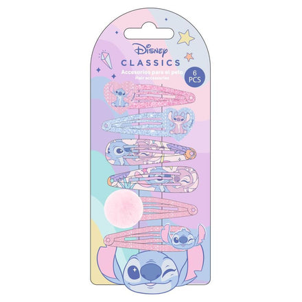 Disney Stitch Set of 6 Hairpins