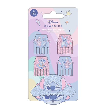 Disney Stitch 5-Piece Hair Clip Set