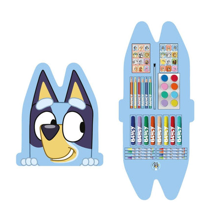 Set di cancelleria da colorare Bluey