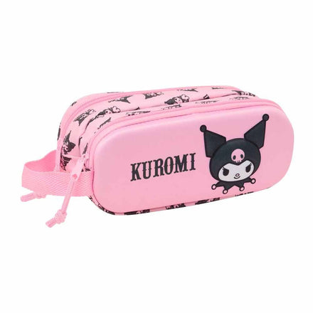 Estuche doble 3D de Hello Kitty Kuromi