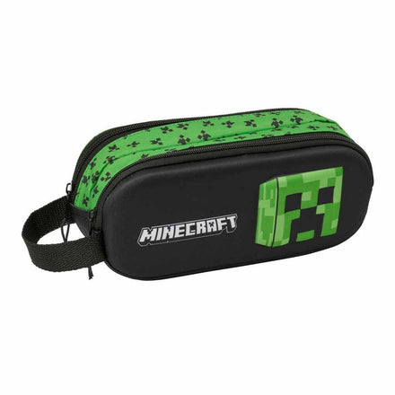 Estuche doble 3D de Minecraft