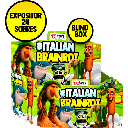 Sobre sorpresa variado Italian Brainrot + 3 cartas coleccionables