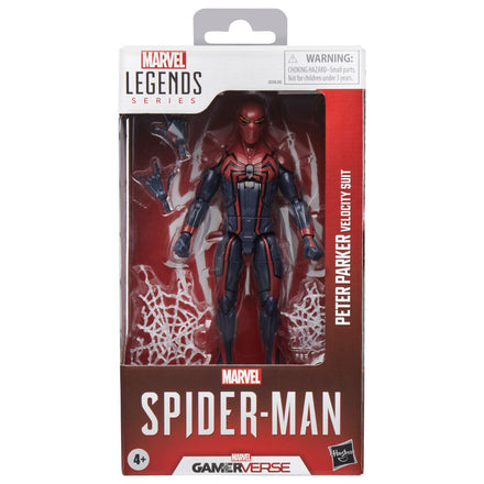Marvel Legends Series Gamerverse Spider - Man Velocity Suit Peter Parker Figure 15cm