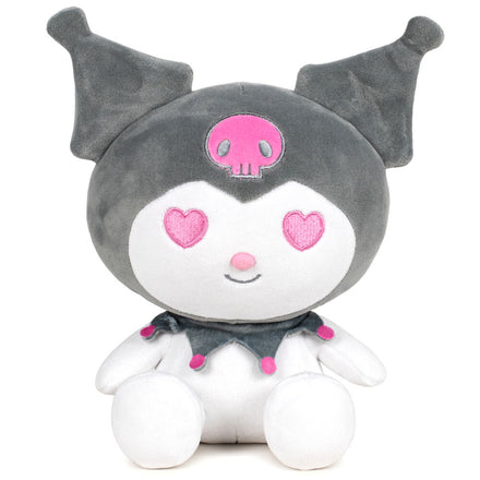 Peluche de Hello Kitty Kuromi gris de 16 cm
