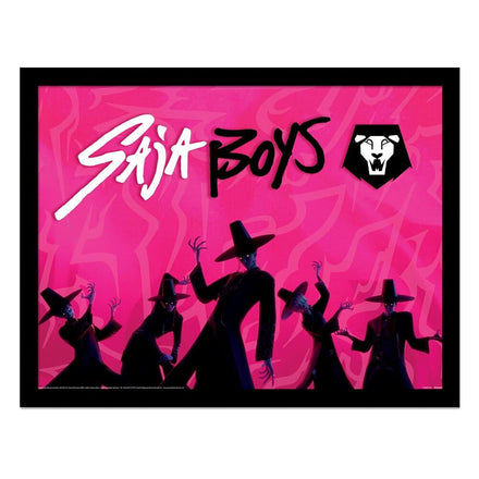 Mesa de los Saja Boys de Kpop Demon Hunters