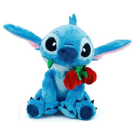 Disney Stitch Rose Plush Toy 25cm