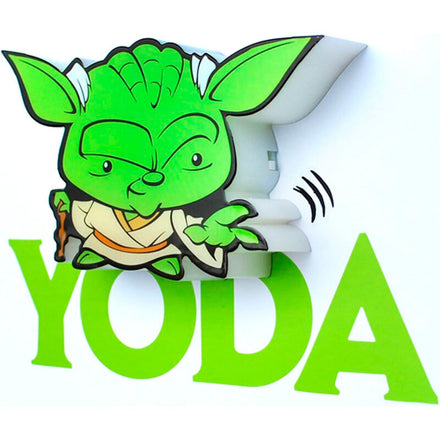 Star Wars Yoda 3d Light Fx Mini Lamp