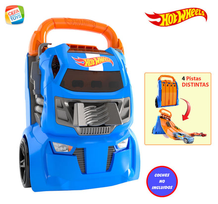 Hot Wheels 2 en 1 Lanzador de Asiento de Coche