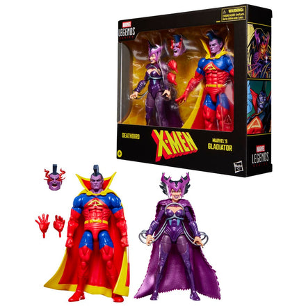 Marvel Legends Series X-Men Deathbird & Marvel's Gladiator 2-pack 15cm figures