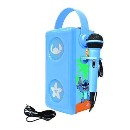 Altavoz Bluetooth iluminado de Disney Stitch + Micrófono