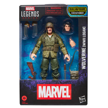 Figura de acción Marvel Legends Series Wolverine WWII Logan 15 cm
