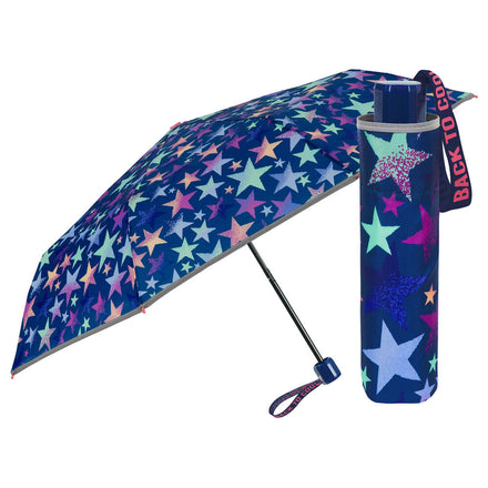 Paraguas plegable manual de estrellas 50 cm