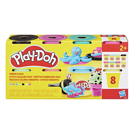 Set de Play-Doh con 8 botes de plastilina