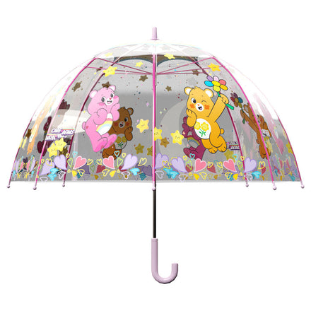 Care Bears Manual Transparent Bubble Umbrella 48cm
