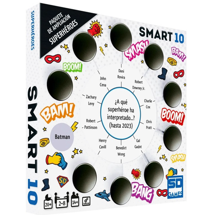 Expansión del juego Smart 10: Superhéroes