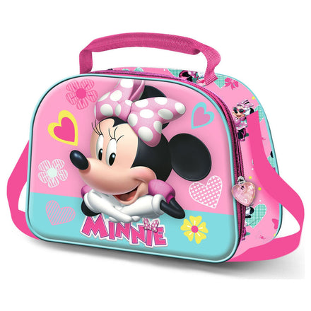 Disney Minnie Charm 3d Lunch Bag