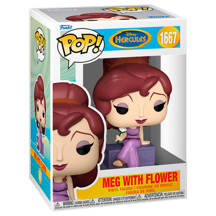 Pop Figure Disney Hercules Meg With Flower