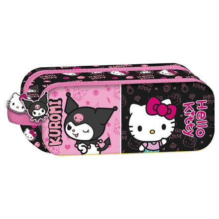 Hello Kitty & Kuromi Pencil Case