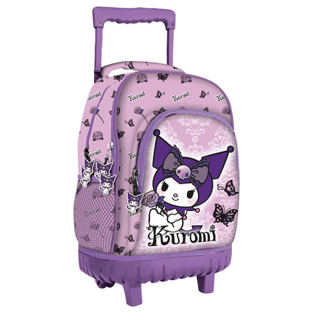 Maleta trolley Hello Kitty Kuromi morada 44 cm