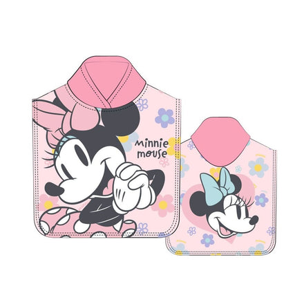 Disney Minnie microfiber poncho towel