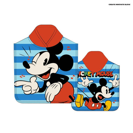Toalla Poncho de Microfibra Disney Mickey