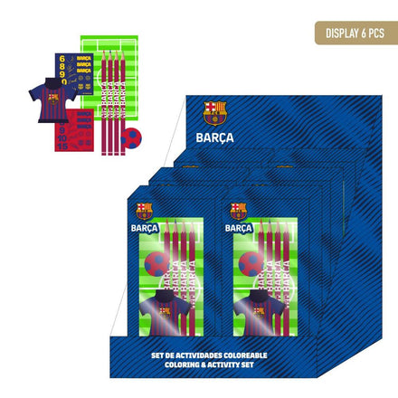 F.C. Barcelona Colouring Stationery Set