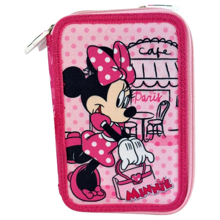 Estuche triple de Minnie Mouse París Disney