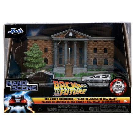 Back To The Future Hill Valley Court Square Diorama Replica