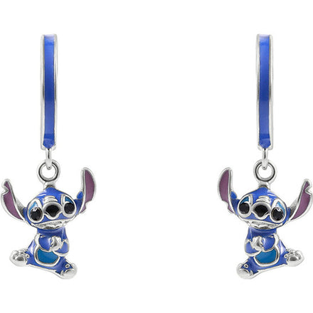Orecchini a lobo Disney Stitch in argento sterling